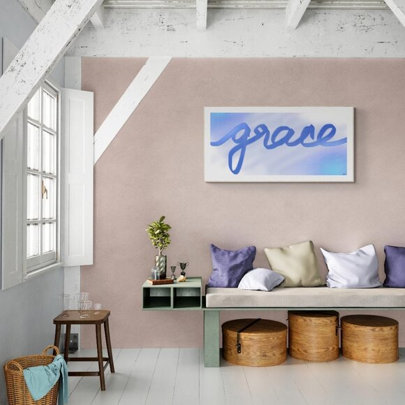 Grace | word art | Modern Wall Art Decor | Minimalist Digital Print - Picture 3 of 3